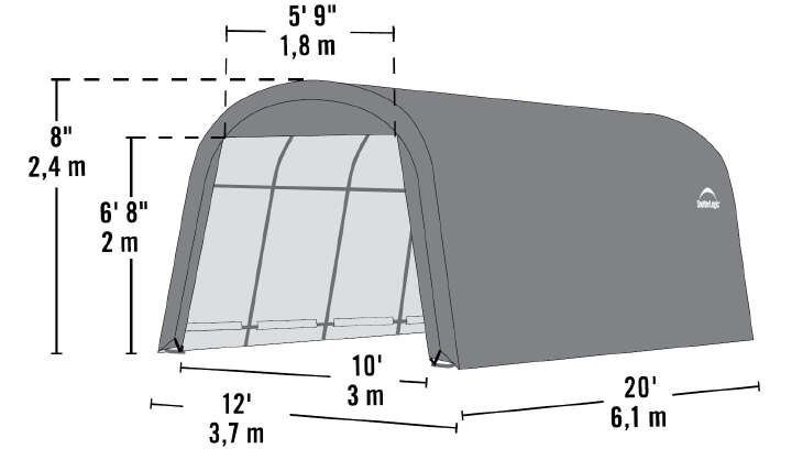 ShelterLogic Zeltgarage